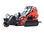 New 1,800lbs Mini SkidSteer Loader 23HP Gas EPA B&amp;S Engine Multiple Attachments