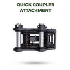 Quick Hitch Coupler Attachment for TYPHON KUVUO 4.0 Mini Excavator