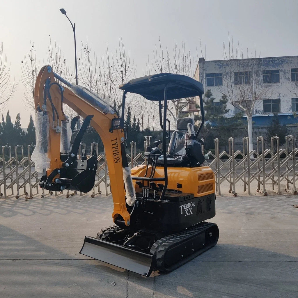 2026 TYPHON Terror XX 2 Ton Mini Excavator EPA certified USA KUBOTA Diesel D902
