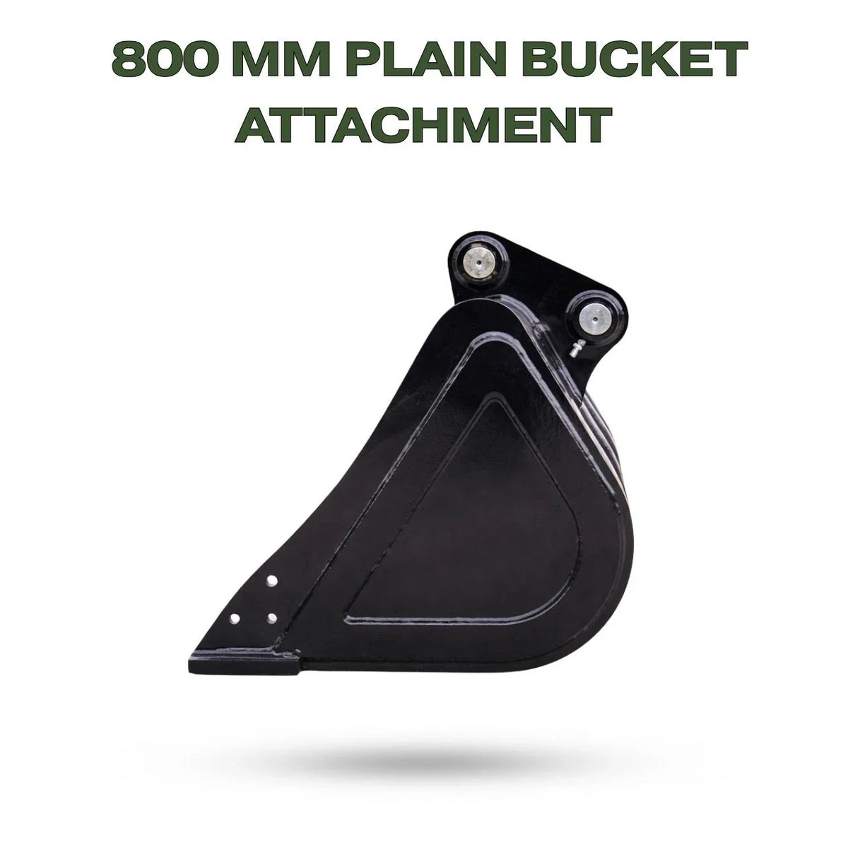 800mm Plain Bucket for TYPHON KUVUO 4.0 Mini Excavator | Heavy Duty Digging