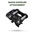 Quick Hitch Coupler Attachment for TYPHON KUVUO 4.0 Mini Excavator