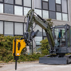 Hydraulic Breaker Hammer for TYPHON KUVUO 4.0 Mini Excavator | Concrete Rock