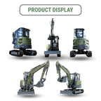 TYPHON KUVUO 4.0 Mini Excavator with Boom Swing Full Hydraulic Control AC/Heat
