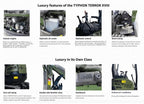 KUBOTA D902 Diesel 4,000 lbs TERROR XVIII Mini Hydraulic Excavator USA STOCK