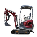 New TYPHON TERROR XVII PRO Mini Excavator 3800lb Kubota D902 Diesel w Boom Swing