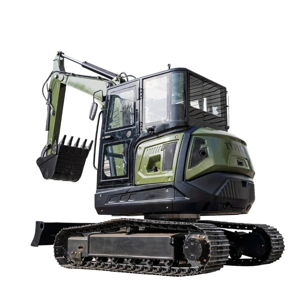TYPHON TERROR LXV 6.6 Ton Excavator Kubota V2607 57HP AC Heater Cabin Boom Swing