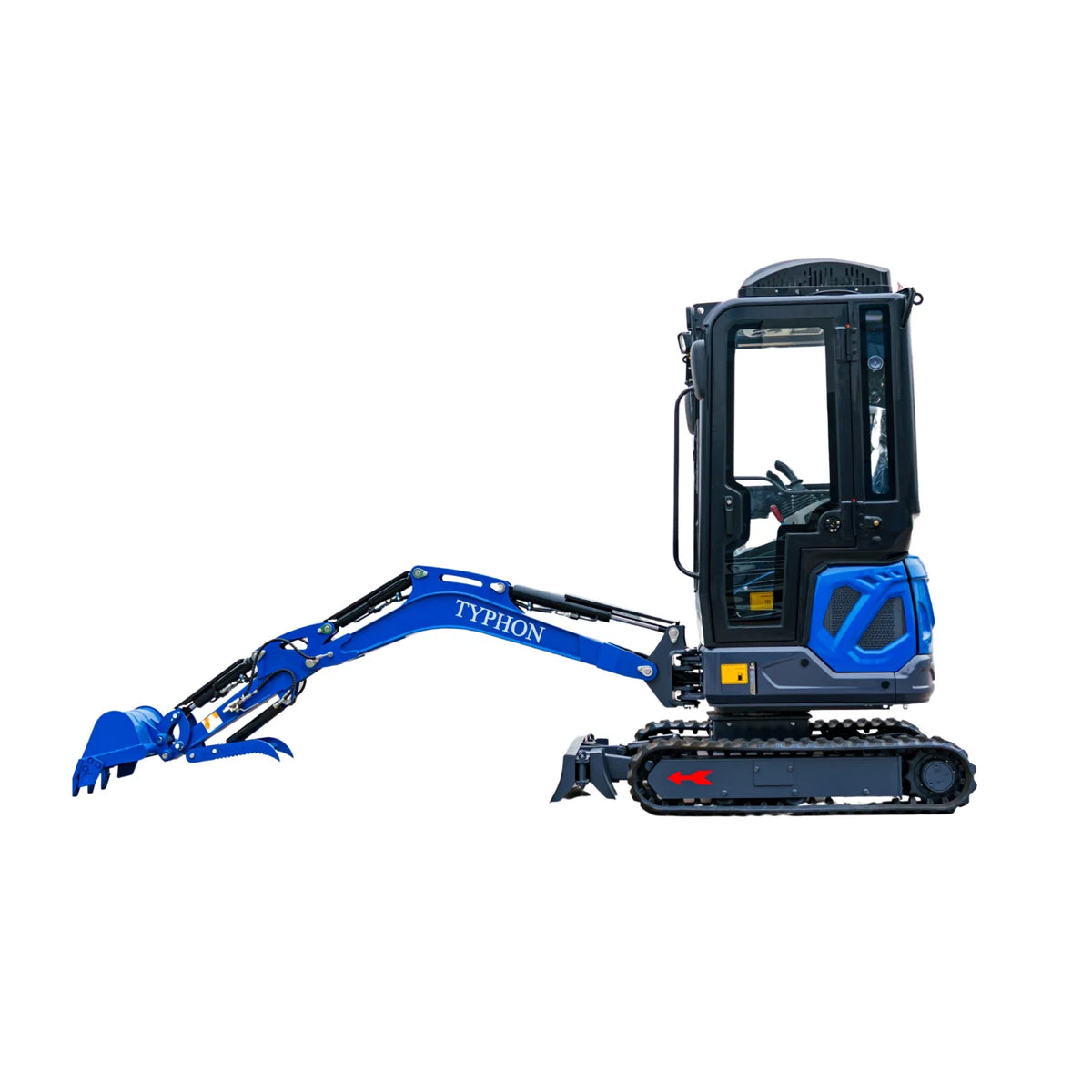 TERROR XIX Cab AC/Heater Mini Excavator Kubota D902 Retractable Tracks 13 Tools
