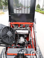 New 1,800lbs Mini SkidSteer Loader 23HP Gas EPA B&amp;S Engine Multiple Attachments