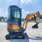 2026 TYPHON TERROR XVIII Prestige 2 Ton Aircon Cabin Mini Excavator Digger EPA