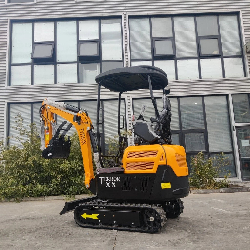 2026 TYPHON Terror XX 2 Ton Mini Excavator EPA certified USA KUBOTA Diesel D902