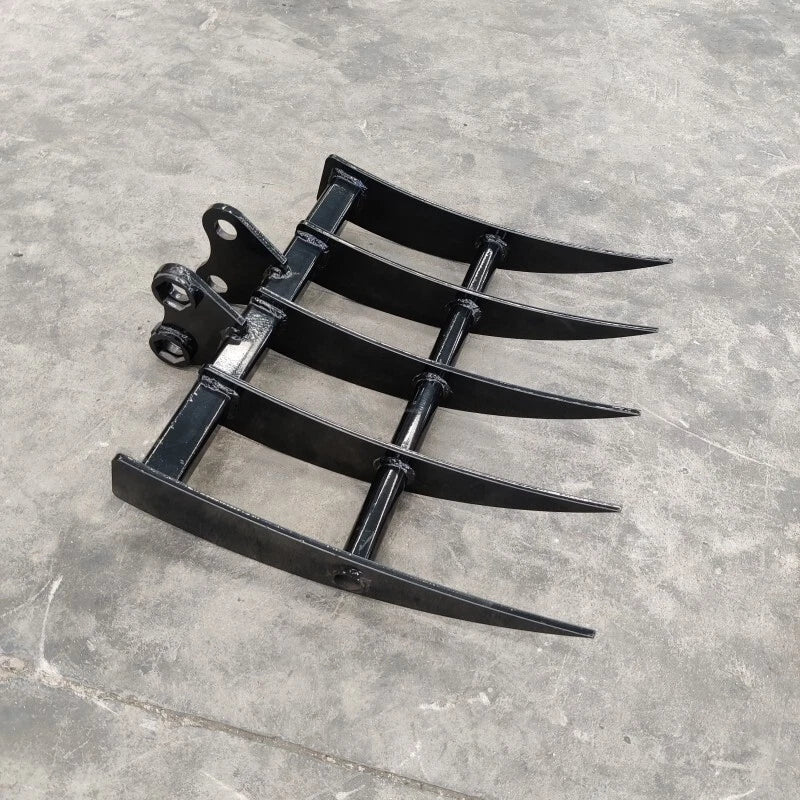 TYPHON Attachment Rake Attachments Tools for Mini Excavators Excavator