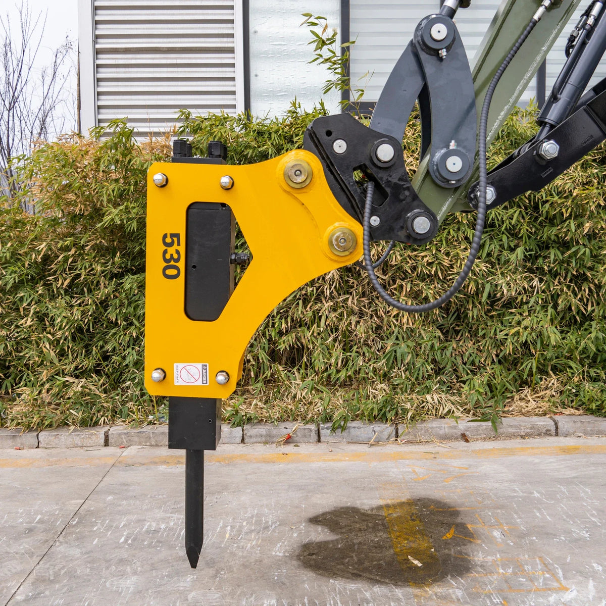 Hydraulic Breaker Hammer for TYPHON KUVUO 4.0 Mini Excavator | Concrete Rock